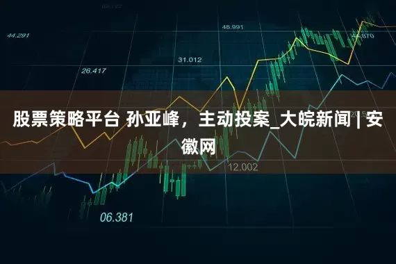 股票策略平台 孙亚峰，主动投案_大皖新闻 | 安徽网