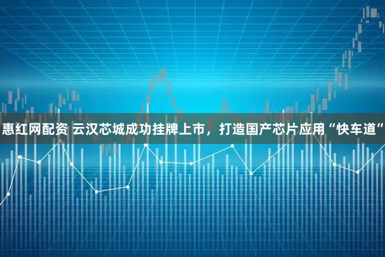 惠红网配资 云汉芯城成功挂牌上市，打造国产芯片应用“快车道”